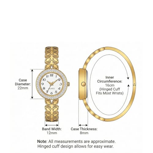 Image of Serpentine Snake Watch For Woman with Spiral Bracelet, Roman Number Green Dial Watch For Woman With Quartz, Stylish Analog Waterproof Serpenti Watches Women, Luxury Metal Bezel Golden (Gold Link)