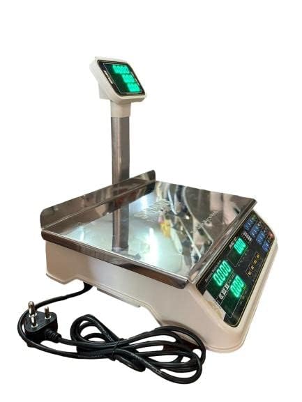 Image of Aves ACS-30 Digital Weighing Scale with Max Capacity 40 Kg (Price Computing)