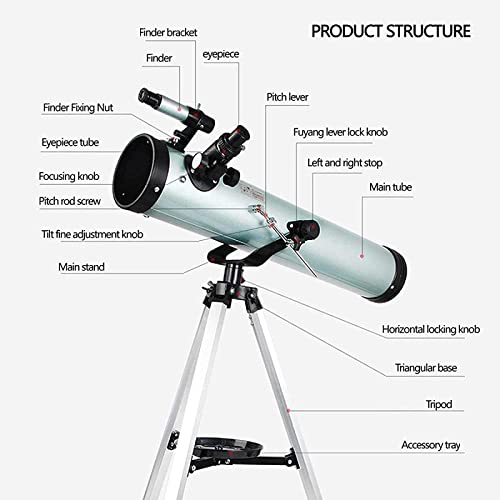 Telescopio Astronómico Refractor 350X 700/125mm miniatura 6