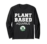 Diseño de Acuario a base de plantas. Diseño vegano a base de plantas Manga Larga