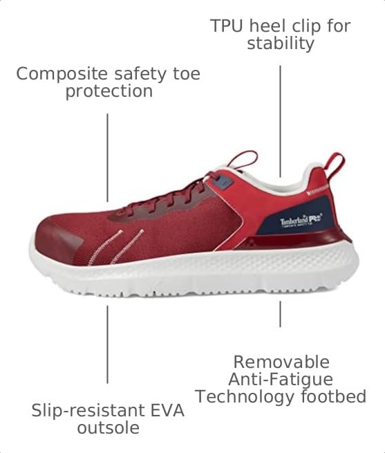 Image of Timberland PRO Men's Setra Low Comp Toe Work Shoes