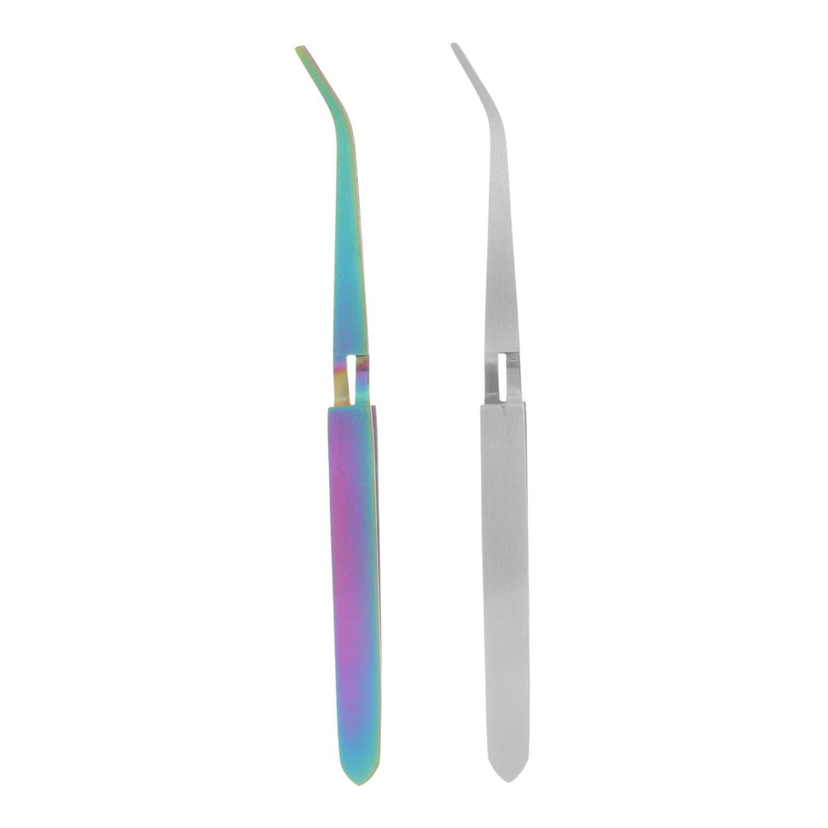 VALICLUD 2Pcs Nail Pinching Tweezers Manicure Fixing Clips for Nail Art Compact for Home and Salon Use Essential Nail Supplies