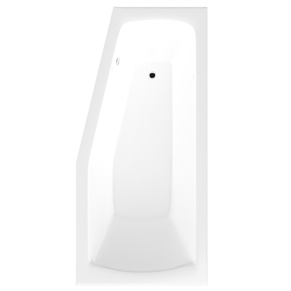 HAK Vasca da bagno MINOU 170x70cm Bianco Acrilico Libera installazione Rettangolare Moderno Laccato