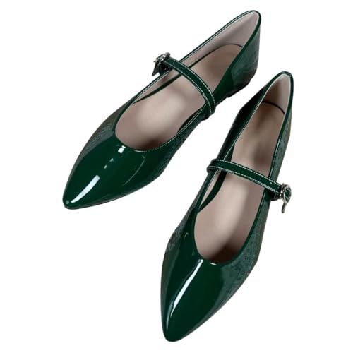 TN TANGNEST Leather Flats For Women Comfortable