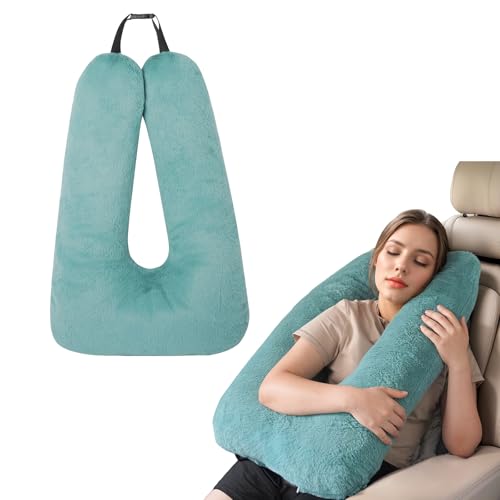 Neck Pillow for Kids Travel Provides Double Support to The Head and Neck in Any Sleeping Position on...