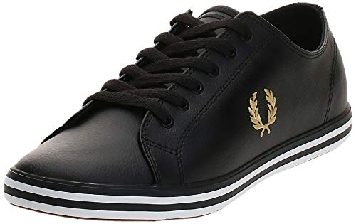 Fred Perry Kingston Leather Black 1964 Gold 42