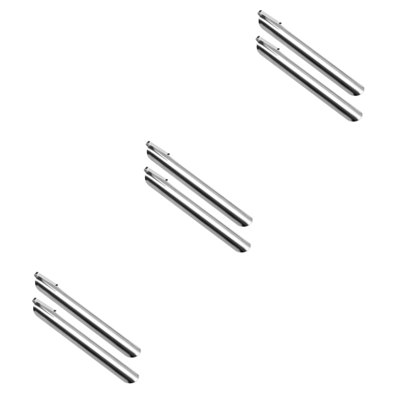 Amosfun 6 Piezas Raspador De Rallado Espátula Limpiador Barredora De Piso Barredora De Migas para Restaurante Barredora De Migas De Mesa Raspador De Migas De Acero Inoxidable