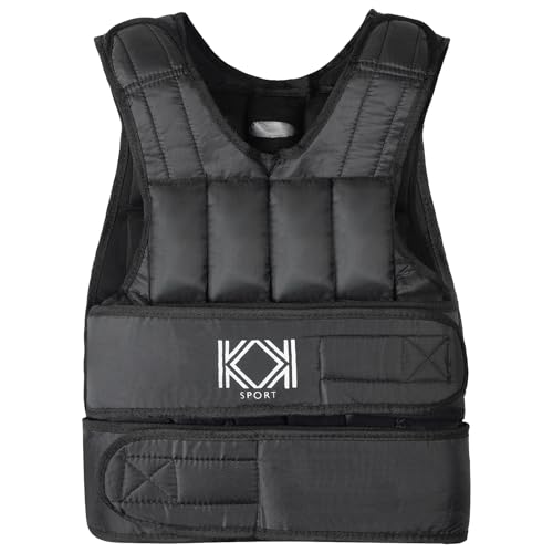 KK Weight Vest 10kg, 20kg Adjustable Fitness Strength Training Workout Exercise