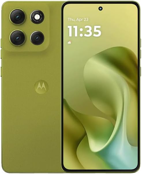 Motorola Moto G86 Power 5G Dual-SIM 256GB ROM + 8GB RAM (GSM Only | No CDMA) Factory Unlocked Smartphone - International Version (Golden Cypress/Green)