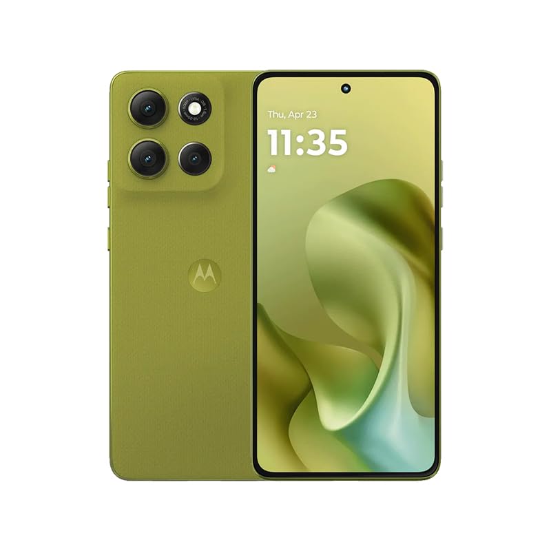 Motorola Moto G86 Power 5G Dual SIM (1 Nano-SIM + 1 eSIM) 256GB ROM + 8GB RAM (GSM Only | No CDMA) Factory Unlocked Smartphone - International Version (Golden Cypress/Green)