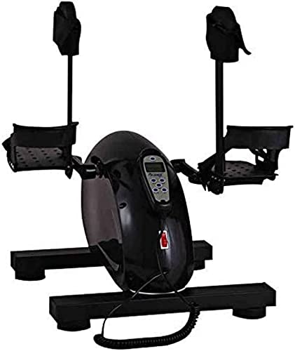 Pedalera eléctrica portátil para ejercicio de brazos y piernas miniatura 1