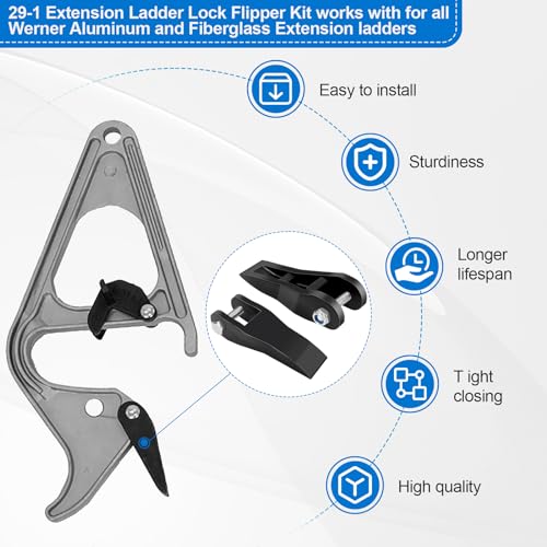 291 Extension Ladder Lock Flipper Kit For Werner Ladder
