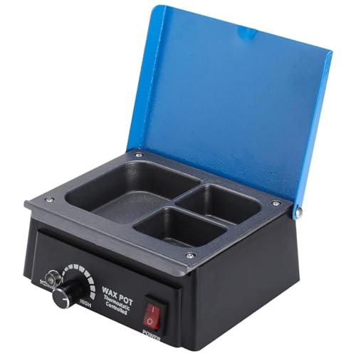 Olla de cera analógica dental con control de temperatura analógico para laboratorio 2