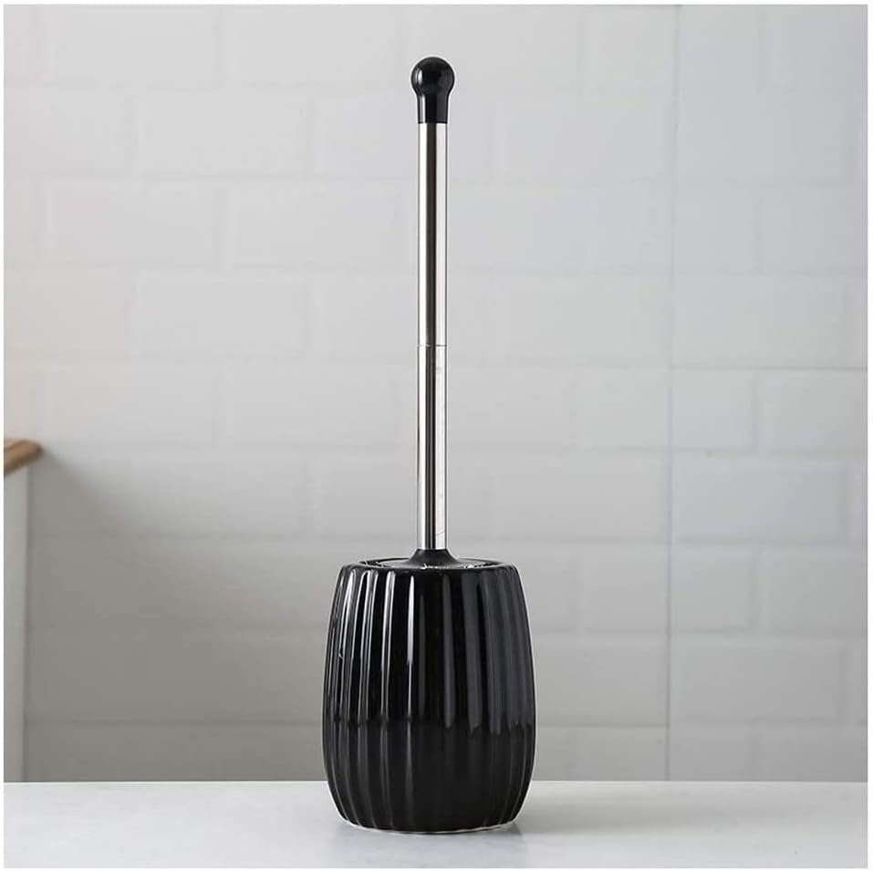 Toilet Brushes Toilet Brush and Holder Toilet Brush and Holder Set, Creative Ceramic Toilet Brush, Deep-Cleaning Toilet Bowl Brush for Bathroom Toilet Cleaning Toilet Brush Holder Toilet Brush w