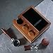 KNODOS 58mm Espresso Knock Box and Tamping Station Espresso Accessories Organizer Box