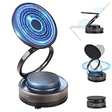 スマホホルダー 車 スマホスタンド【2025新モデル＆N55強力吸着&真空吸盤】magsafe 車載スマホホルダー カー用品 360°自由調節 高級合金素材 車 【片手操作】 スマホスタンド iPhone & Android多機種と多車種対応 携帯ホルダー 車