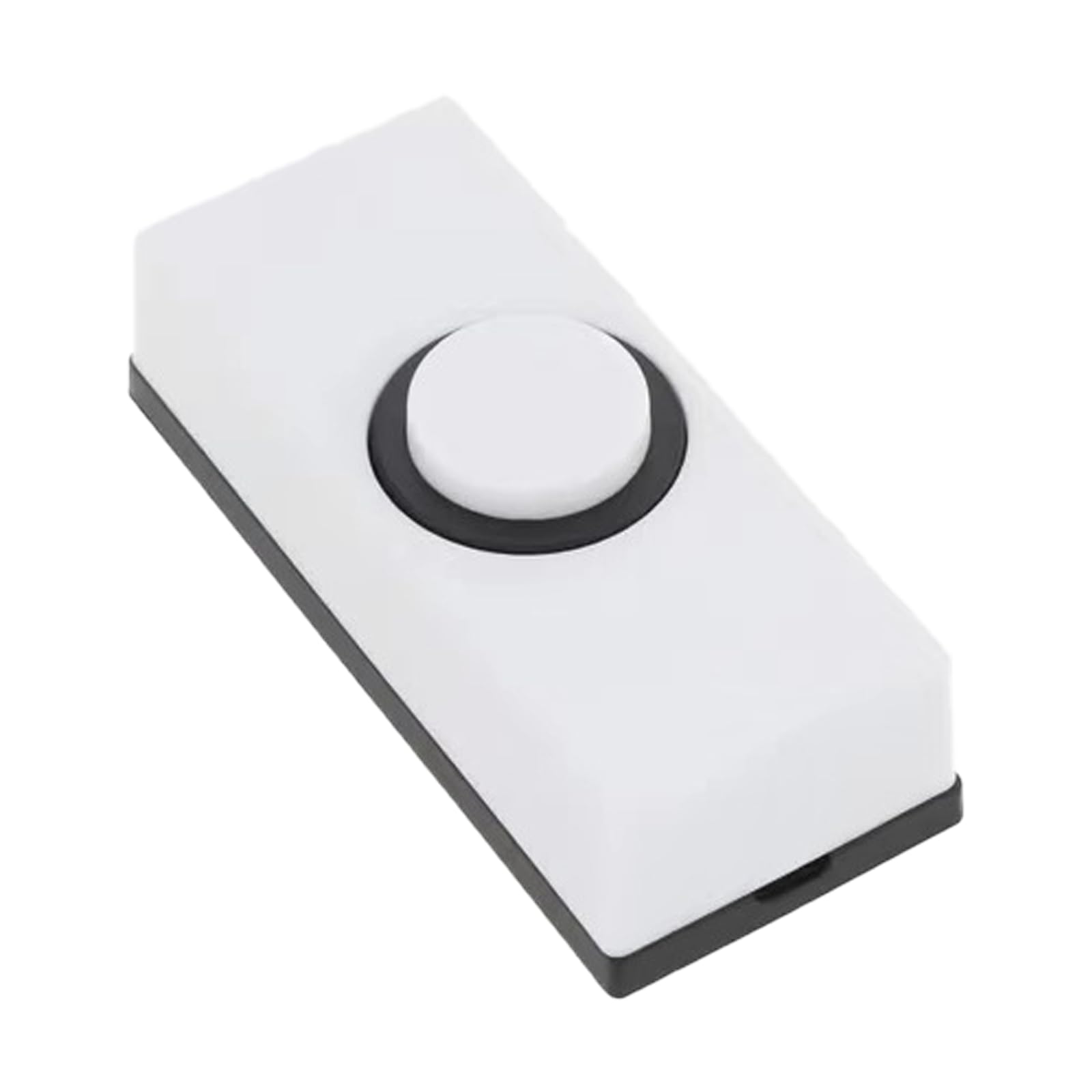 Yanwuwa White Wiring Door Bells Push Buttons Wall Mounted Doorbell Switches Door Bells Button For Most Chimes Doorbell Button Wiring Hardware