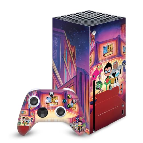 Skin Xbox Series X Teen Titans Go autocollant vinyle pour un salon gaming personnalisé