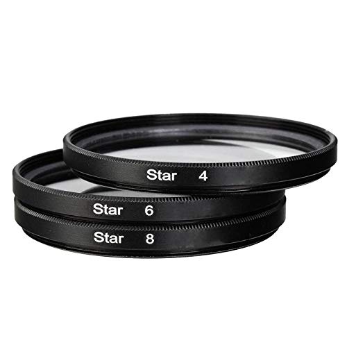 Kit filtro Estrela 77mm Star Filter 4 6 8 pontas lente 77mm