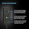 AC Infinity CLOUDLINE A4, Quiet 4 Inline Duct Fan with Speed Controller, EC Motor - Ventilation Exhaust Fan for Heating Cooling Booster, Grow Tents, Hydroponics