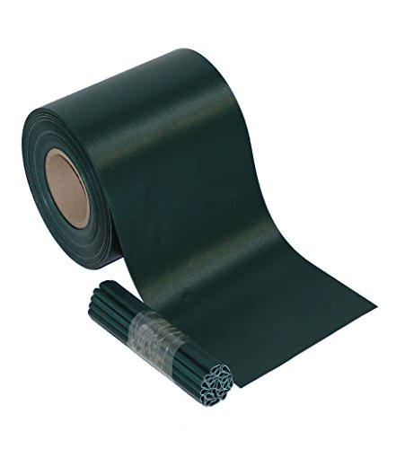 Protección Visual PVC valla pantalla para vallas Valla (verde, 70 m)