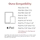 Osmo - Genius Starter Kit for iPad - 5 Educational Learning Games - Ages 6-10 - Math, Spelling, Creativity & More - STEM Toy (Osmo iPad Base Included)