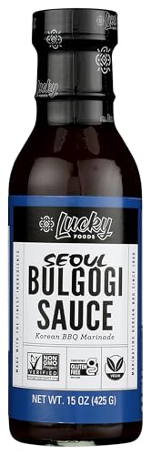 LUCKY FOODS Bulgogi Sauce, 15 Ounce (1 bottle)