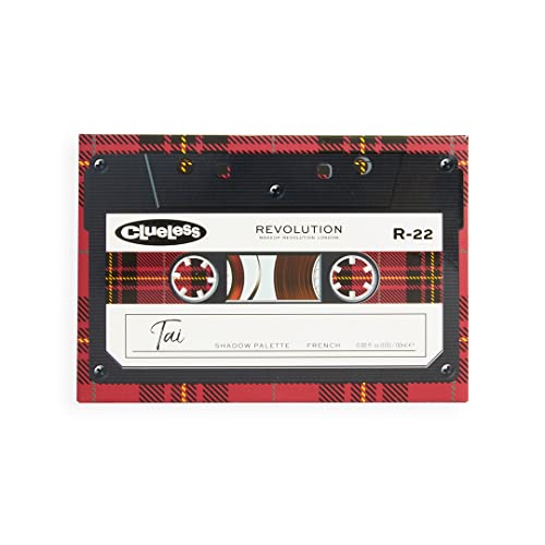 Image of Makeup Revolution Clueless x Revolution Tai Rolling with the Homies Palette Nude Eyeshadow Long Lasting Multi Reflective Shimmer Matte Glitter Pressed Pearls Eye Shadow Makeup Pallet (Pack of 2)