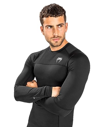 Venum Men's G-fit Air Rashguards Longsleeve-Black