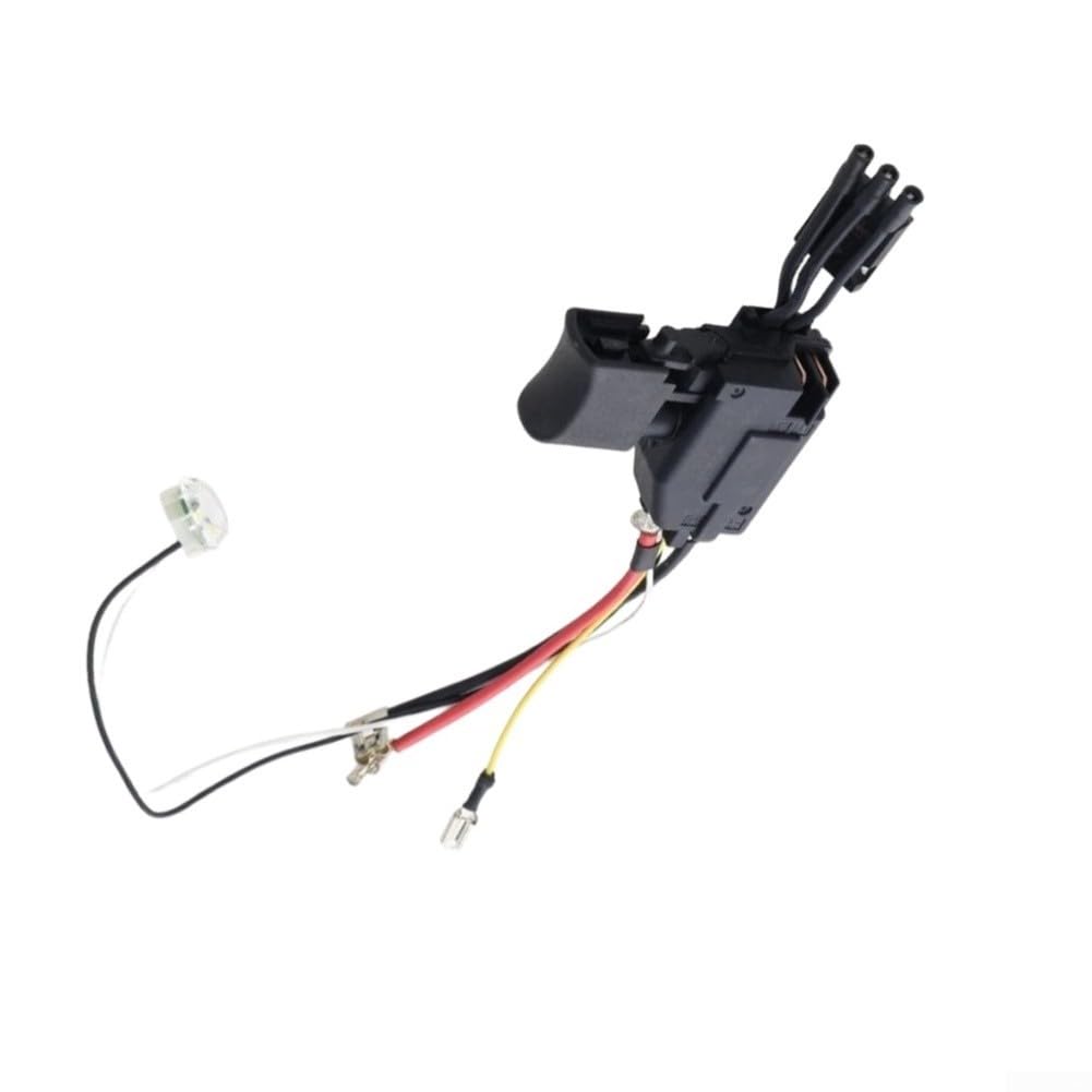 Switch Replacement for XPH10Z XFD10Z DDF482 Cordless Drill 650753-7 632F27-4 Black Plastic OEM Style Robust Trigger Control Power Tools Accessory