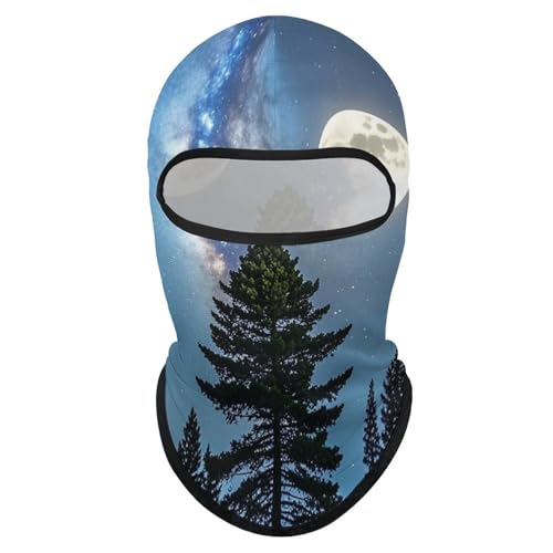 Balaclava Mascarilla de Esquí Mascarilla Aurora Naturaleza Capucha para la Cara Cubierta Total Hombre Mujer Gorro para Ciclismo al Aire Libre miniatura 1
