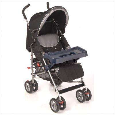 lightweight stroller with snack tray