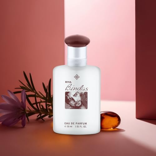 Image of Riya Bindas Maroon Perfume For Men | A Sensational Blend Of Aromatic & Mint | Long Lasting Fragrances 30 ml | Eau De Parfum