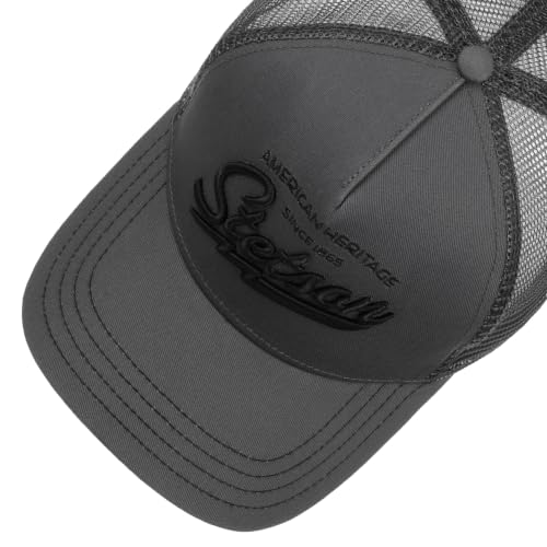Image of Stetson American Heritage Trucker Cap Men Breathable Mesh Snapback Summer Winter