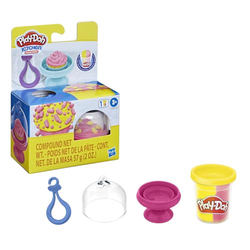 Toys and Games, Play Doh Kitchen Creations Sweets Mini Clip On, Assorted
