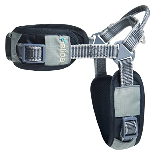 Pet Life ® 'Geo-Turf' Dual-Padded Performance Adjustable and Reflective Training Dog Harness and Pet Leash with Handle
