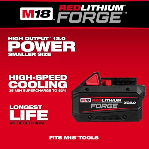 Milwaukee Electric - M18 REDLITHIUM Forge XC8.0 Battery Pack - image 6