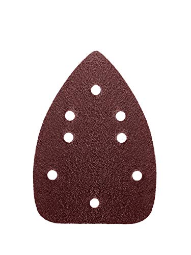 FUGEN GOLD Mouse Sander Pads Mouse Sandpaper (40 Grit (8 hole))