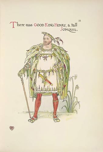 Lienzo de Enrique VIII por Walter Crane: elegancia y arte clásico en gran formato 60x90cm