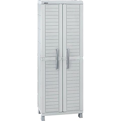 Rimax 11566 Storage Cabinet, Large, Grey Cover