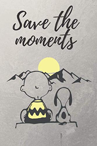 Save the moments: Cool notebooks and journals, A lovely A5 lined Composition Notebook Peanuts