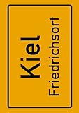  Kiel Friedrichsort: Deine Stadt, deine Region, deine Heimat!  Notizbuch DIN A4 blanko 120 Seiten Geschenk