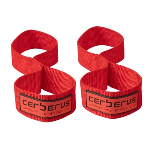 CERBERUS Strength Extreme Figure 8 Sangles de levage V2 (pour barres standard)