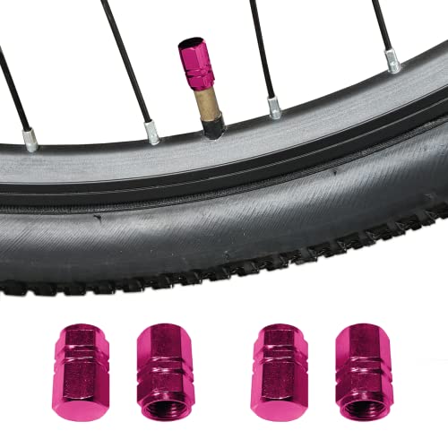 🏍️ [ADATTI ALLE VALVOLE DI TUTTE LE AUTO, MOTO, BICI] Questi cappucci antipolvere per valvole dell'aria sono adatti a tutte le valvole da auto: misurano 17 x 10 mm all'esterno e hanno una superficie antiscivolo di protezione della valvola.