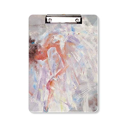 Presse-papiers haut de gamme Ballet Girl XJJ peinture à l'huile A4 au design artistique unique