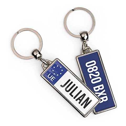 Llavero Matrícula Personalizada Wanapix Cover
