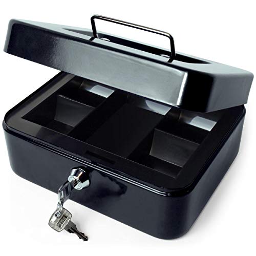 IGadgitz Home U7170 Cash Box con Chiavi, Cassetta