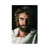 Prin.ce of Peace Wall Art Jesus Christ Religious Print Inspirational Poster Canvas Poster Wall Art Decor Print Picture Paintings for Living Room Bedroom Decoration (Unframed, 08x12inch(20×30cm))