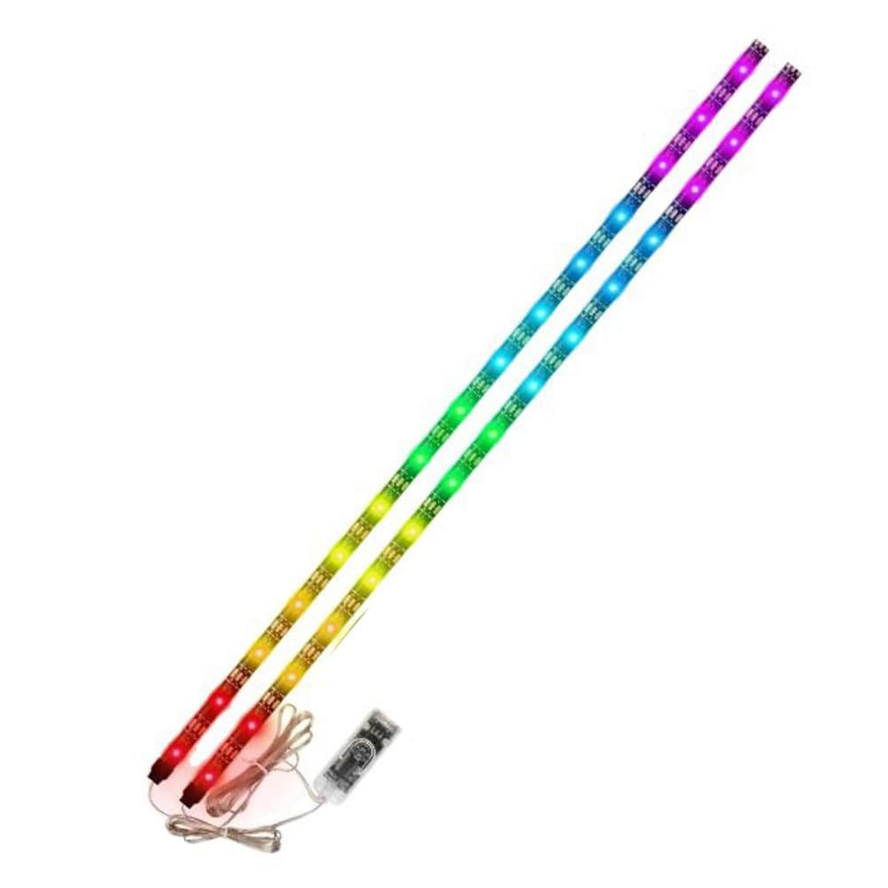 Xnuiasqe For Scooter Bicycles Led Strip Lights Bluetooth Connectivity APP Control RGB Function, Safety Warning Bike Ambient Lamp