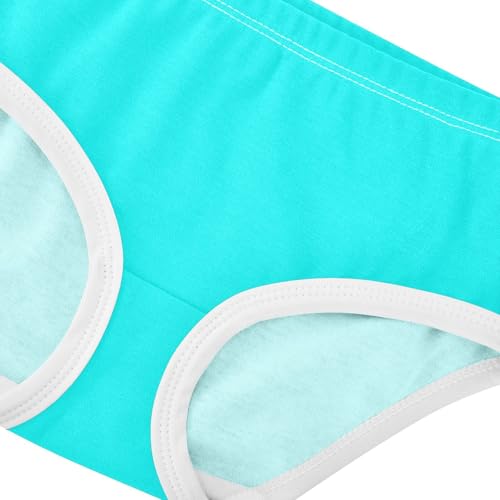 Joisal Cyan Aqua Blue Toddler Girls Underwear 2t Cotton Cute Panties Girl Durable Underpants Briefs4